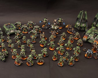 Salamandras Erradicadoras Dreadnought de la Comisión del Ejército de Marines Espaciales WH40K