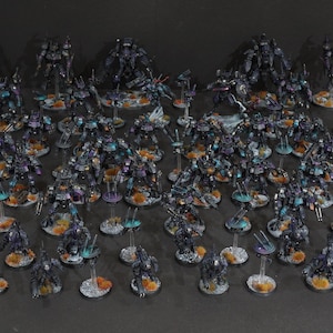 WH40K Tau Empire Army Commission Crisis Hammerhead Broadside