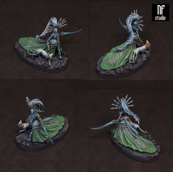 WH40K Ynnari Yncarne Yvraine Visarch Triumvirate of Ynnead - Etsy