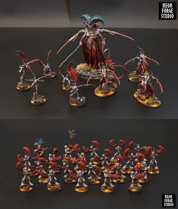 Warhammer Daemons of Slaanesh スタートコレクション Amazon.co.jp: Start Collecting Warhammer Age of Sigmar