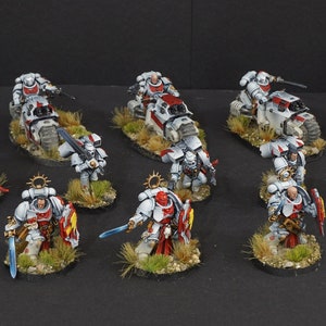WH40K Space Marines White Scars Outriders Bladeguard ELITE LEVEL COMMISSION
