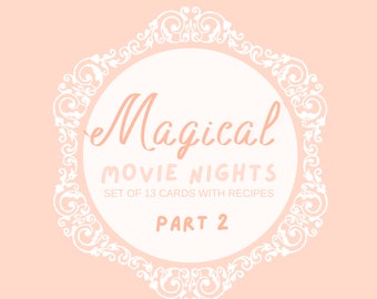 Magical Movie Night Cards (Set of 13)- Part 2