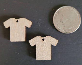 Multiple styles of wood blank earrings