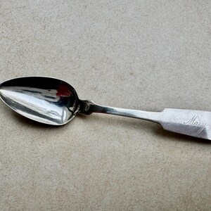 Antique & Vintage Sterling Silver Tea or Coffee Spoons – Sold Individually or in Sets 1. Antique Mary 1839