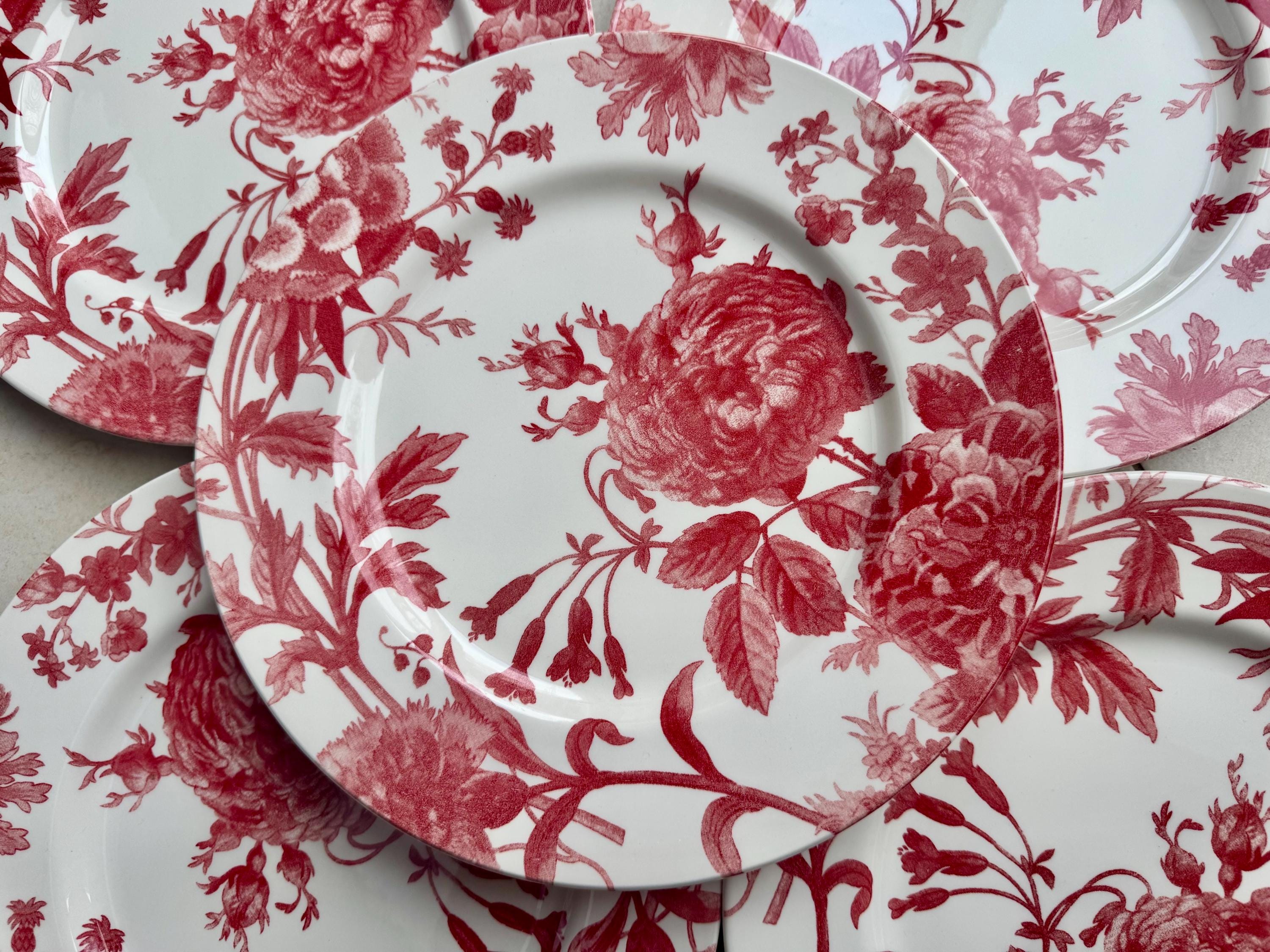 New Vintage Style Transferware - Dinner Plates 11” - Royal Stafford England