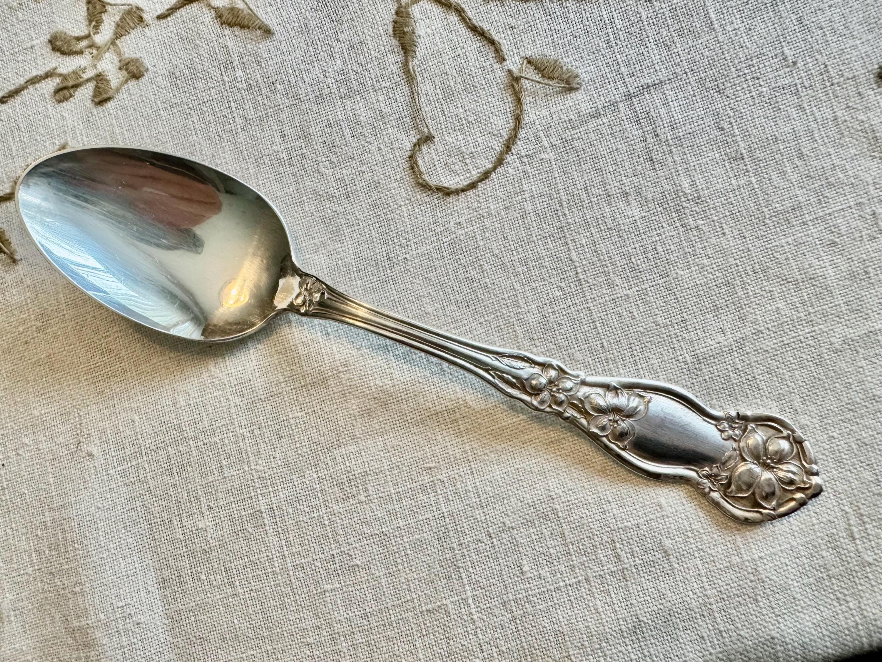 Antique Silver-Plated Spoon Collection – Orange Blossom, Berwick, Chester Patterns