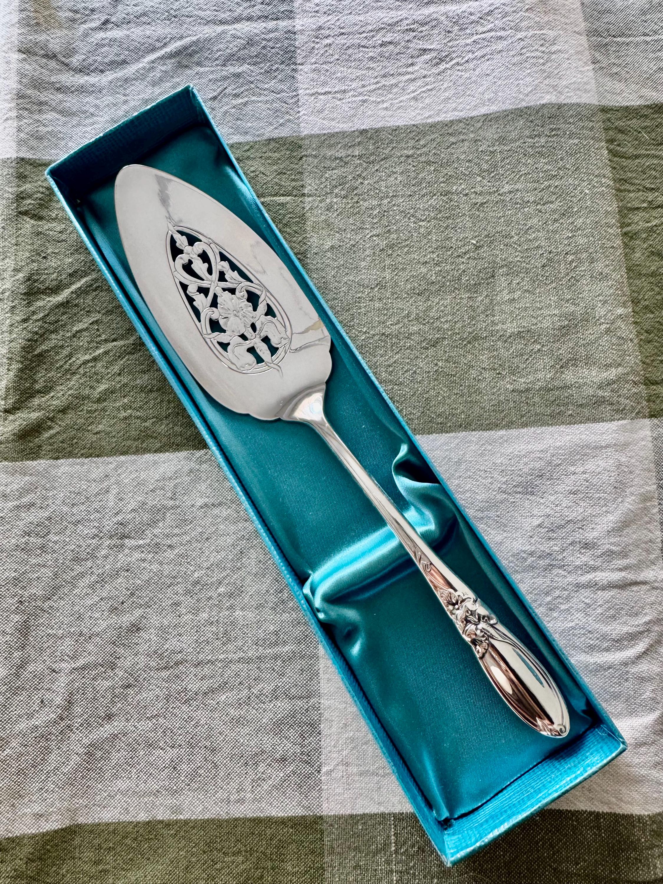 Vintage White Orchid Silverware Set: 1953 Community Silverplate