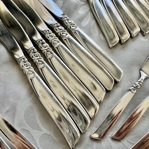 Vintage South Seas Community Silverplate Flatware Set (47 items) – Full Set for 6 Persons (Mid-Century) bild 10