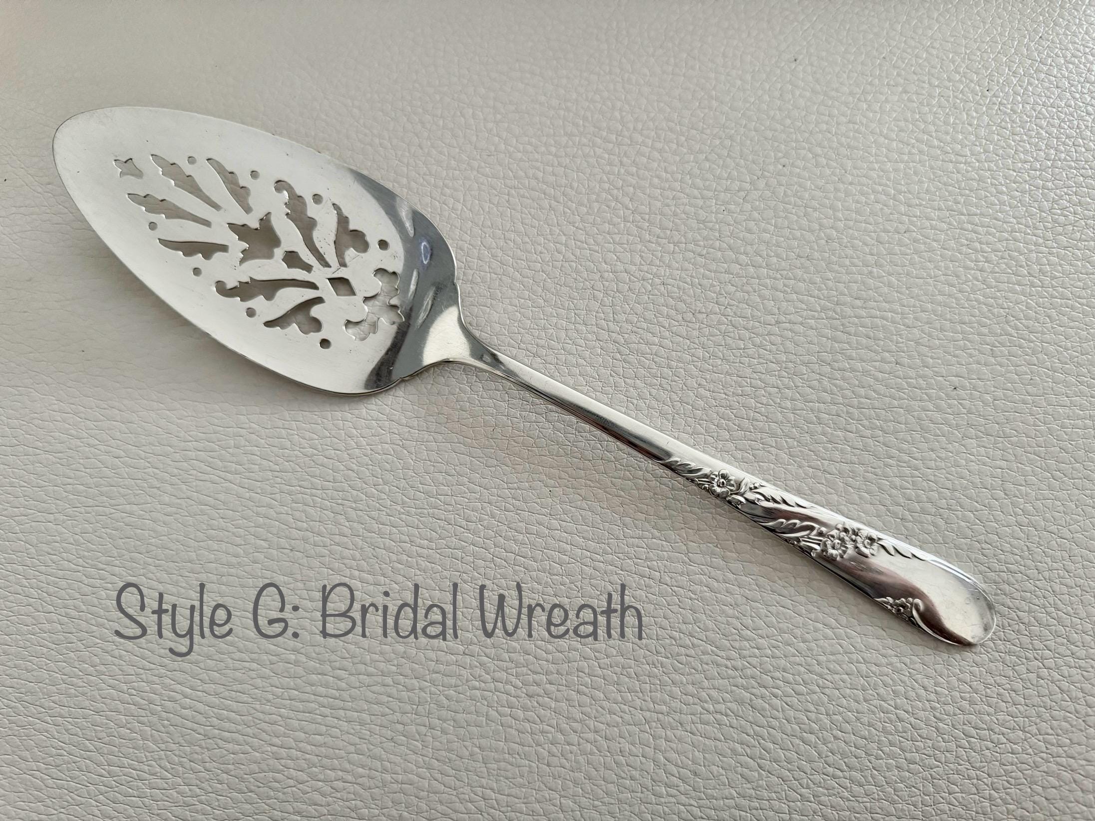Vintage Perforated Silver Plated Cake Pie Servers - Sold Individually - Pick your favorite