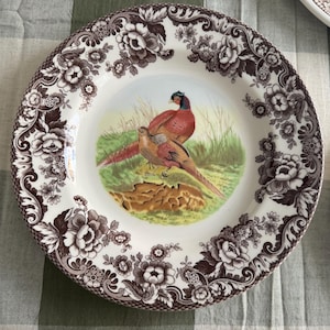 Exquisite Vintage English Animal Collection Plates – Wall Gallery Set of 7 image 7