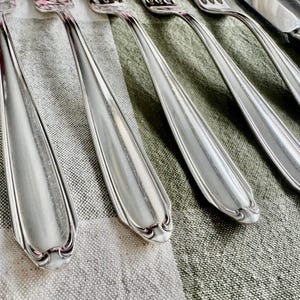 Vintage German Silverplate Flatware Set for 6 – Pierre Alain Box image 5