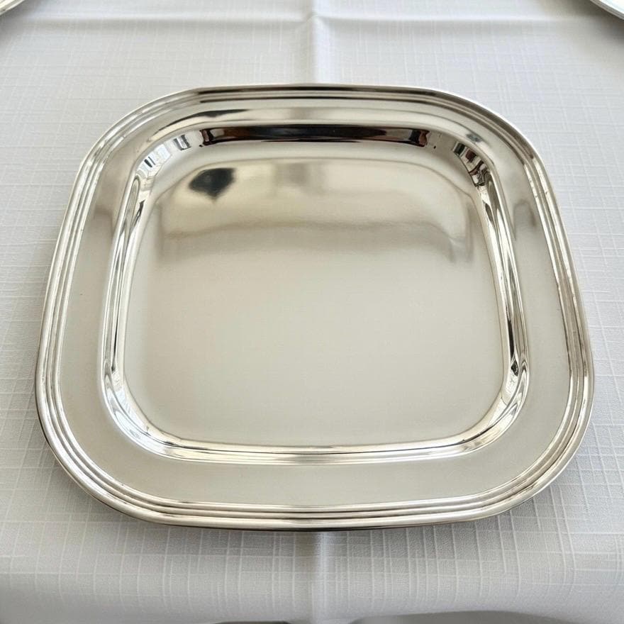 Vintage & Antique Rectangular or Square Silverplate Serving Trays — Ornate Decorative Trays — Choose Your Style