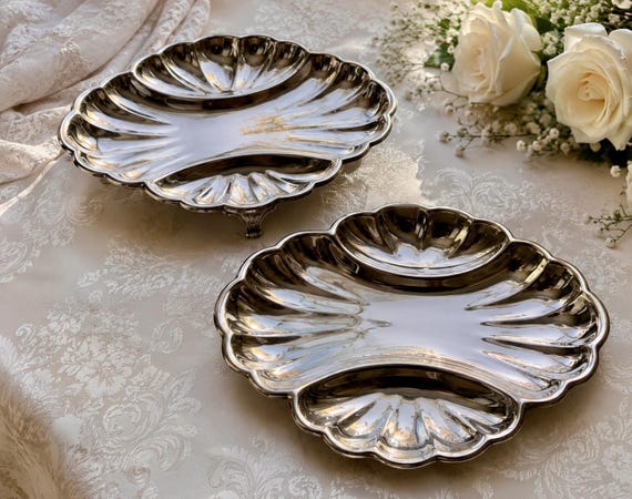 Vintage Silver-Plated Divided Trays – Birks Regency & WM Rogers