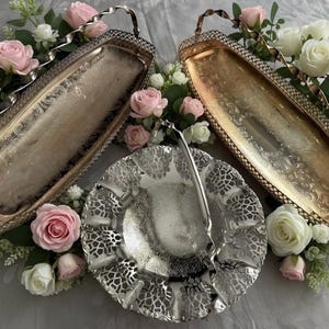 Vintage Mayell Silver Plated Baskets – EP Steel – Made in England 画像 1