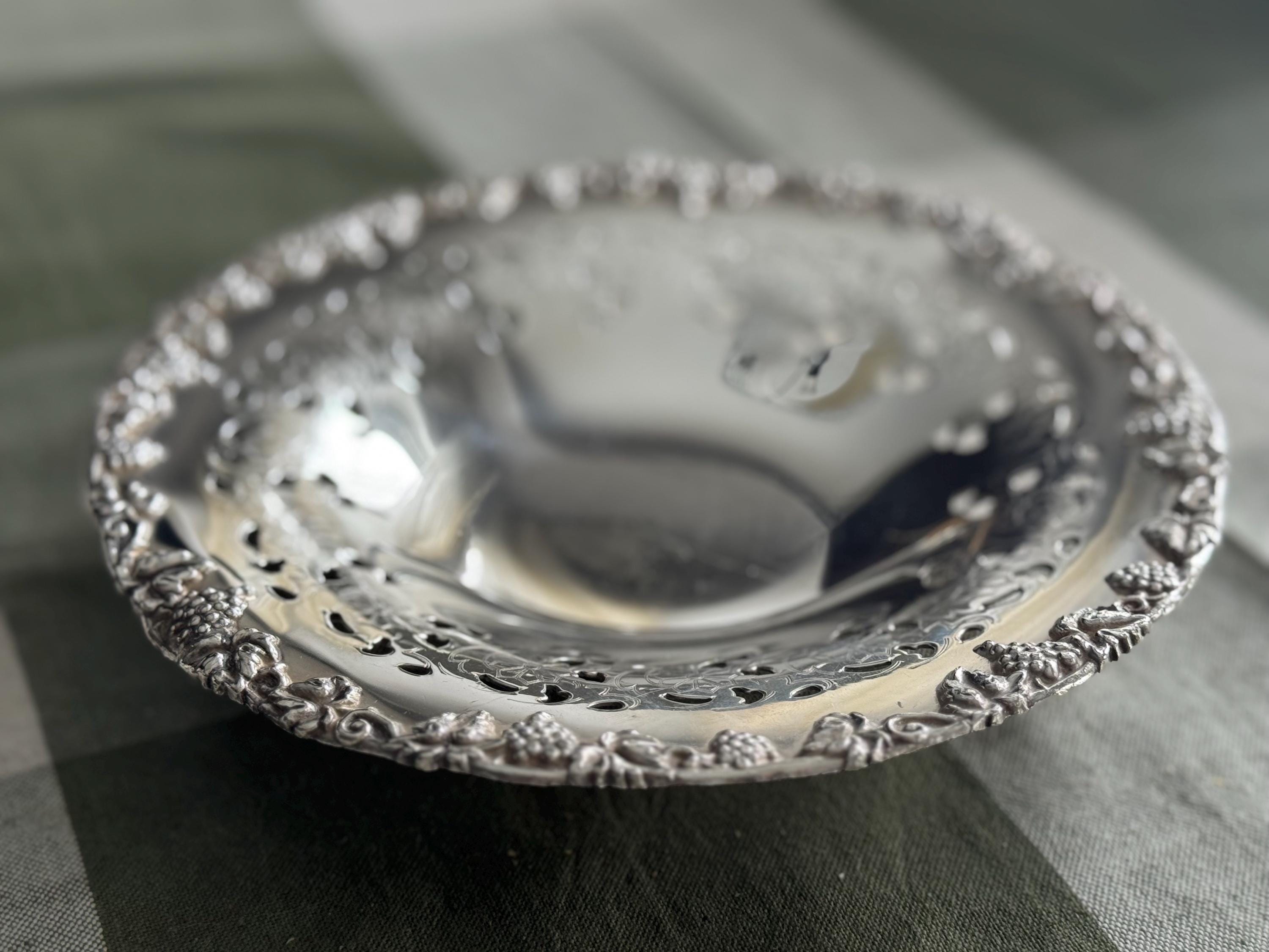 Vintage Silverplate Pedestal Trays – Sold Individually