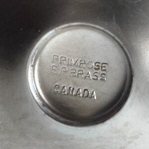 Vintage AMC EP Brass Dessert Coupes — Elegant Footed Silverplate, SPAIN image 3
