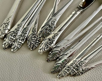 Evening Star (1950) Vintage Community Silver Plated Silverware - Sets for 4, 10 or 12 Persons