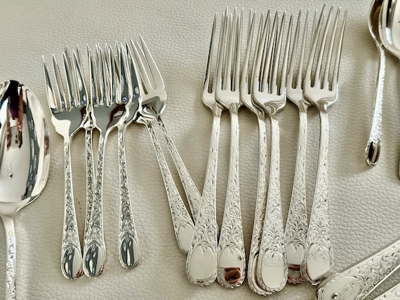 Vintage Birks Regency - Silver Plated - Carillon - Custom Sets for Two Persons