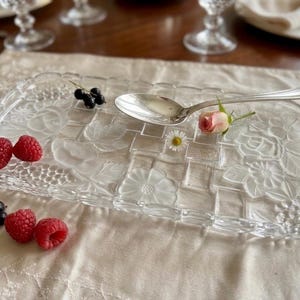 Vintage Napoli Glass Serving Tray — Crystal Clear Industries image 3