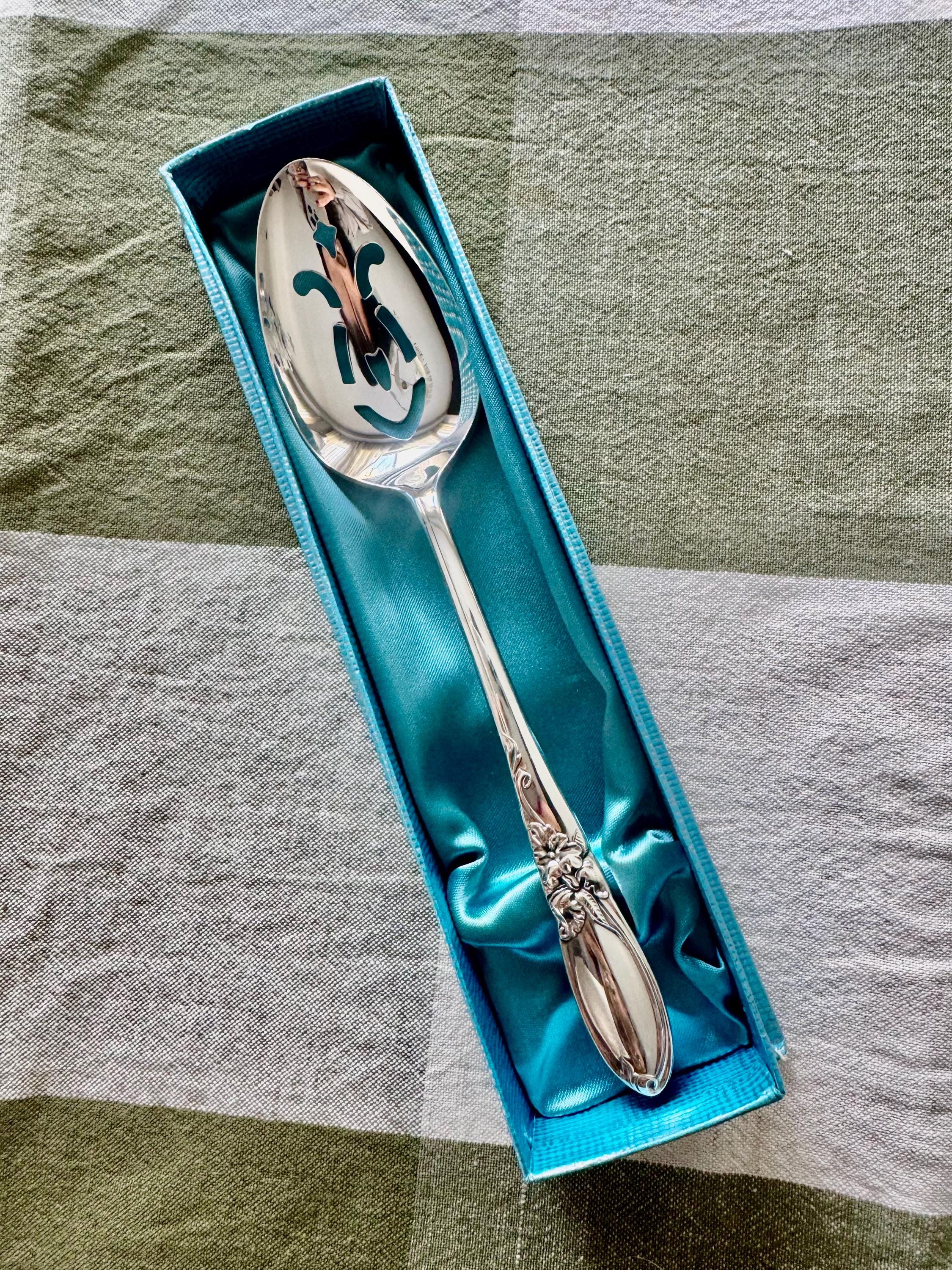 Vintage White Orchid Silverware Set: 1953 Community Silverplate