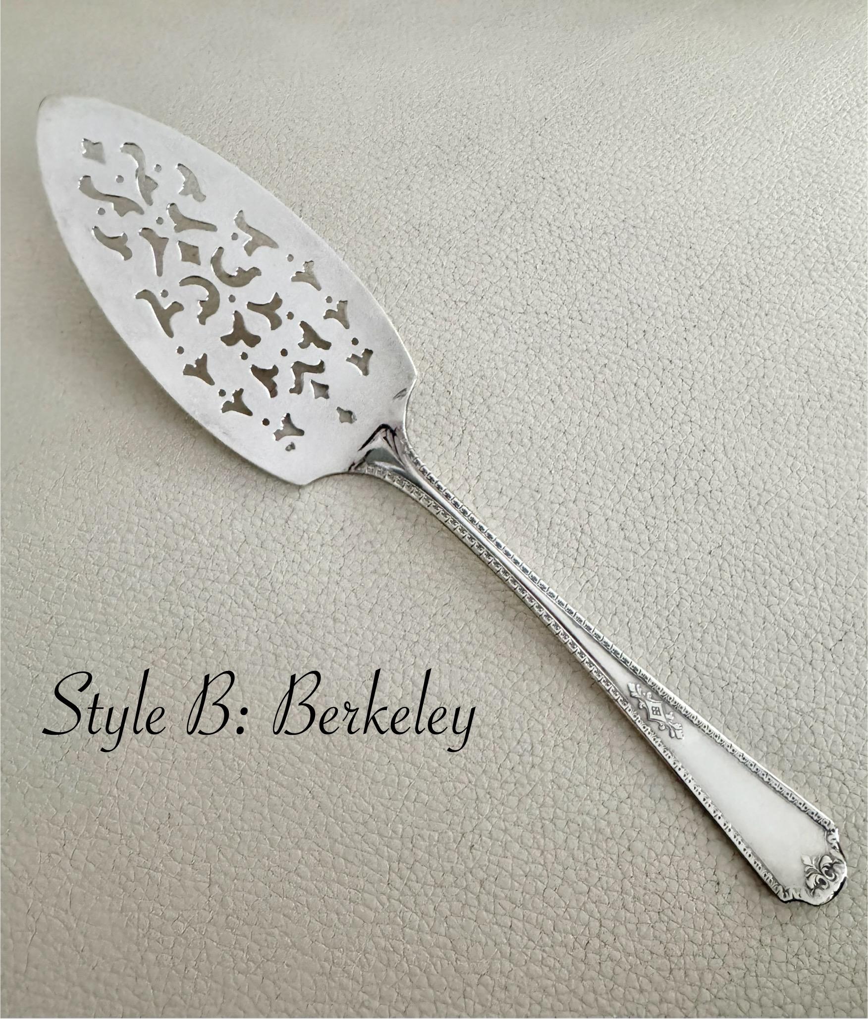 Vintage Perforated Silver Plated Cake Pie Servers - Sold Individually - Pick your favorite