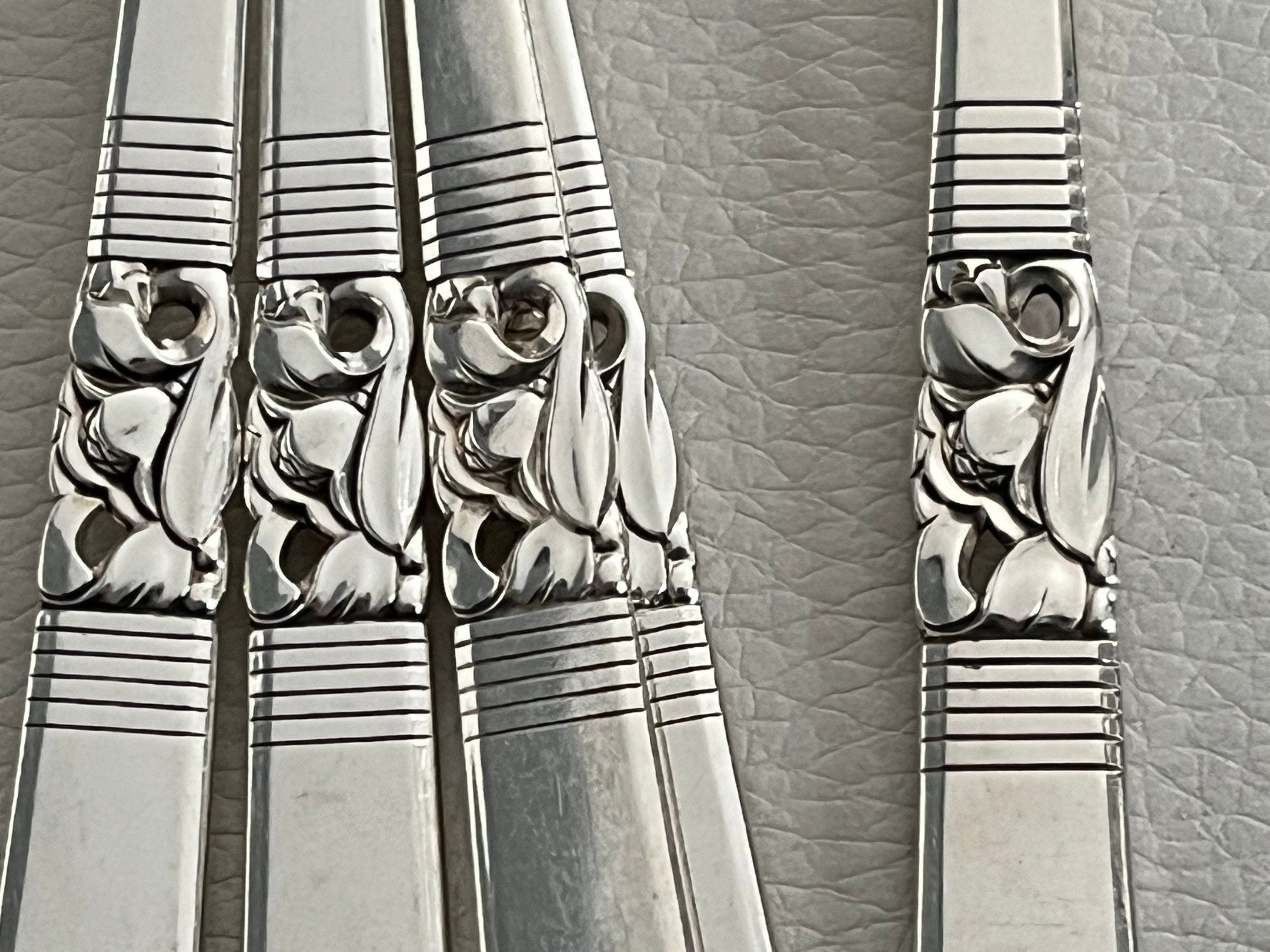 Vintage 1948 Morning Star Silverware Set – Art Deco Community Oneida for 8 (48pcs)