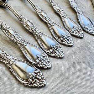 Vintage Oneida Huntington USA (Stainless 1977-1991) Flatware Set – Complete Set for 6 (36 items) Bild 6