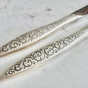 Wallace “Spanish Lace” Sterling Handle Knife – 1964 – Elegant Hollow Knife 画像 7