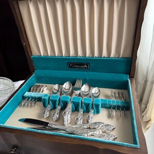 Artistry Vintage 1960+ Complete Silverplate Set for 8 Persons (46 items) — Optional Chest image 11