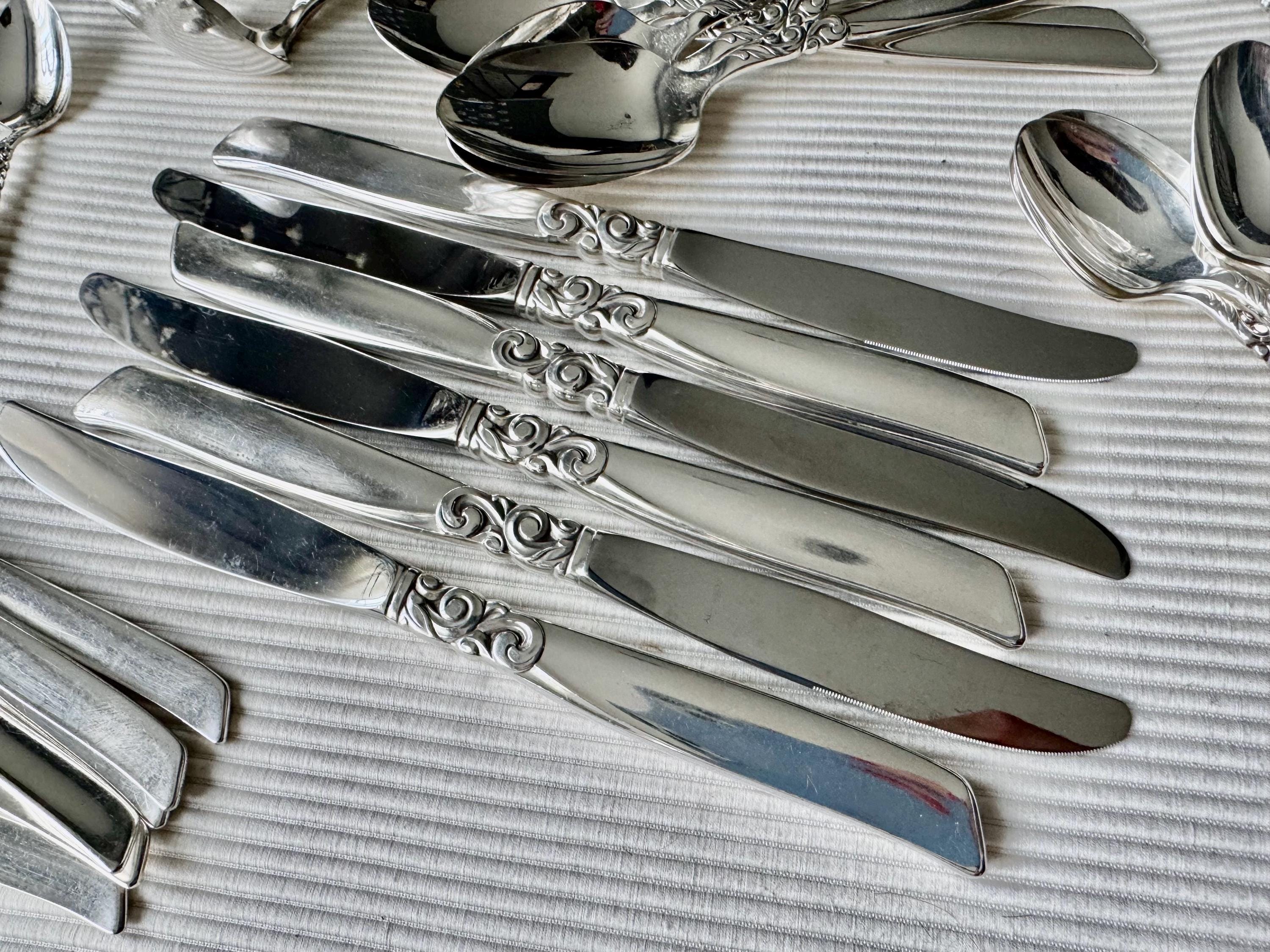 Vintage South Seas Community Silverplate Flatware Set (47 items) – Full Set for 6 Persons (Mid-Century)