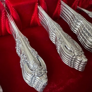Artistry Vintage 1960+ Complete Silverplate Set for 8 Persons (46 items) — Optional Chest image 5