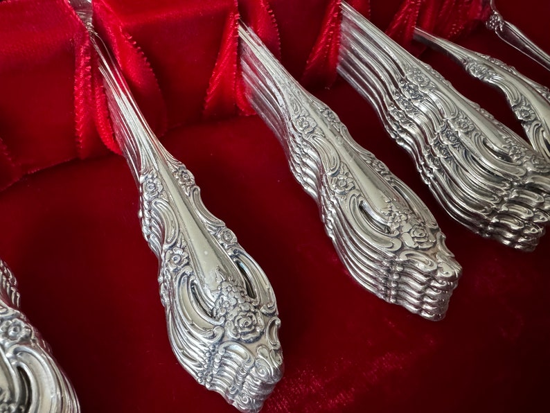 Artistry Vintage 1960+ Complete Silverplate Set for 8 Persons (46 items) — Optional Chest image 5