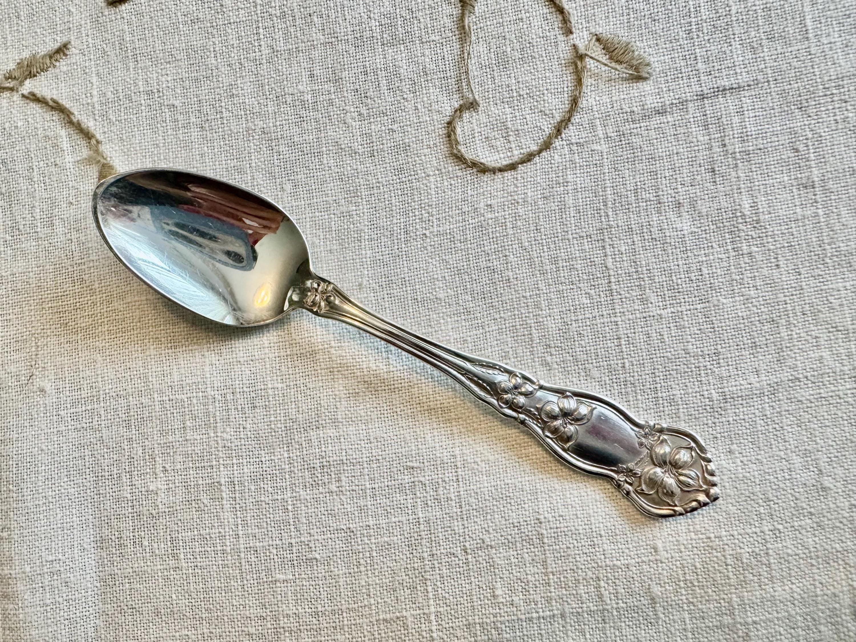 Antique Silver-Plated Spoon Collection – Orange Blossom, Berwick, Chester Patterns