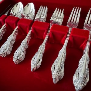 Artistry Vintage 1960+ Complete Silverplate Set for 8 Persons (46 items) — Optional Chest image 7