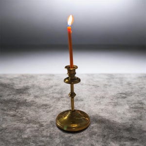 Vintage Brass Candle Holder Collection — Sold in Pairs or Standalone Candelabras bild 9