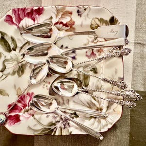 Antique & Vintage Sterling Silver Tea or Coffee Spoons – Sold Individually or in Sets