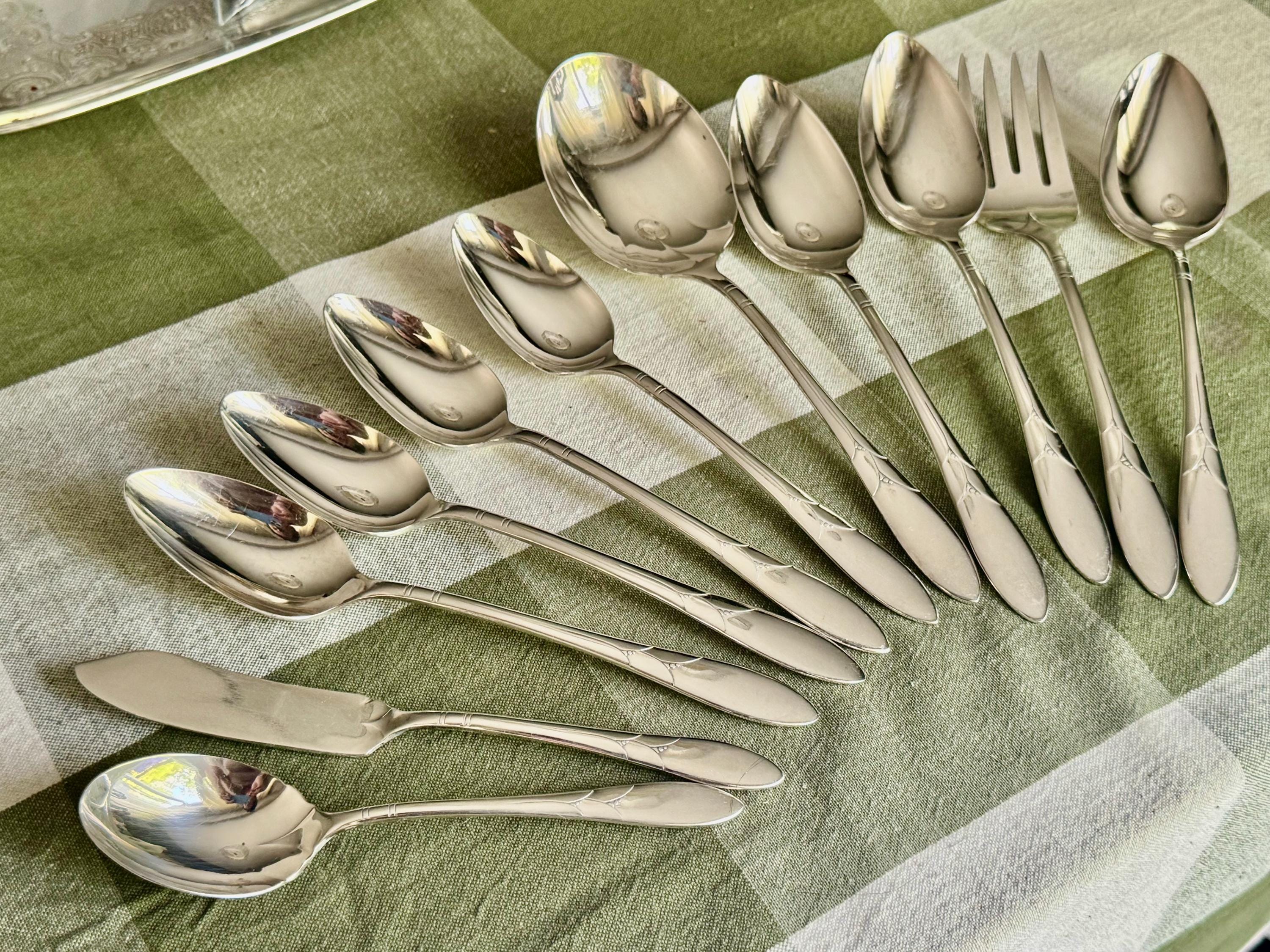 Vintage Community Lady Hamilton Silverplate Serving Pieces – 11 Piece Set