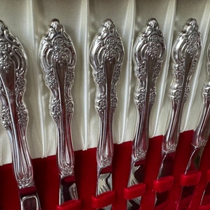 Artistry Vintage 1960+ Complete Silverplate Set for 8 Persons (46 items) — Optional Chest image 8