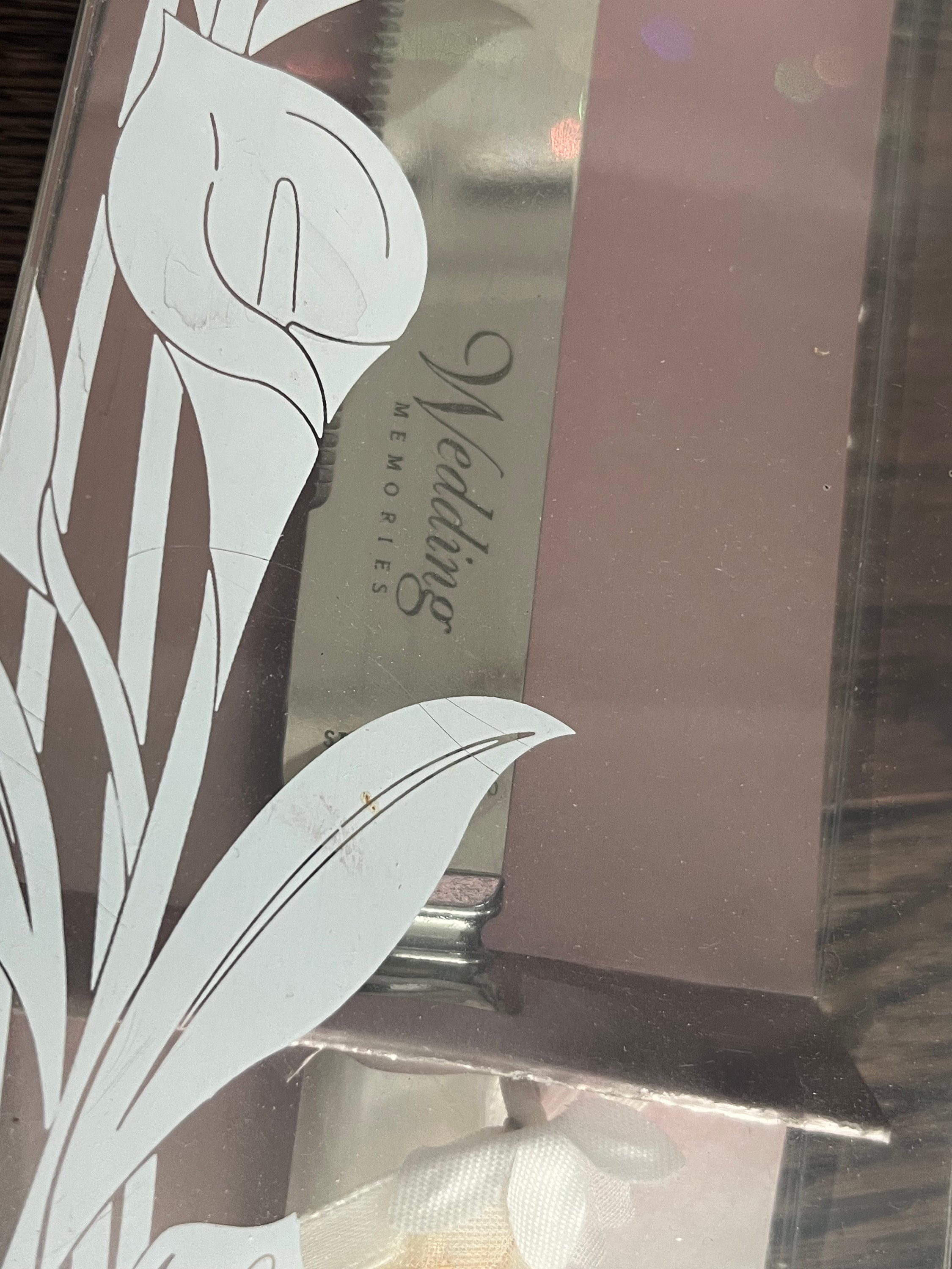 Vintage New Wedding Cake Knife - Stainless Steel - Made in England - “Wedding Memories”