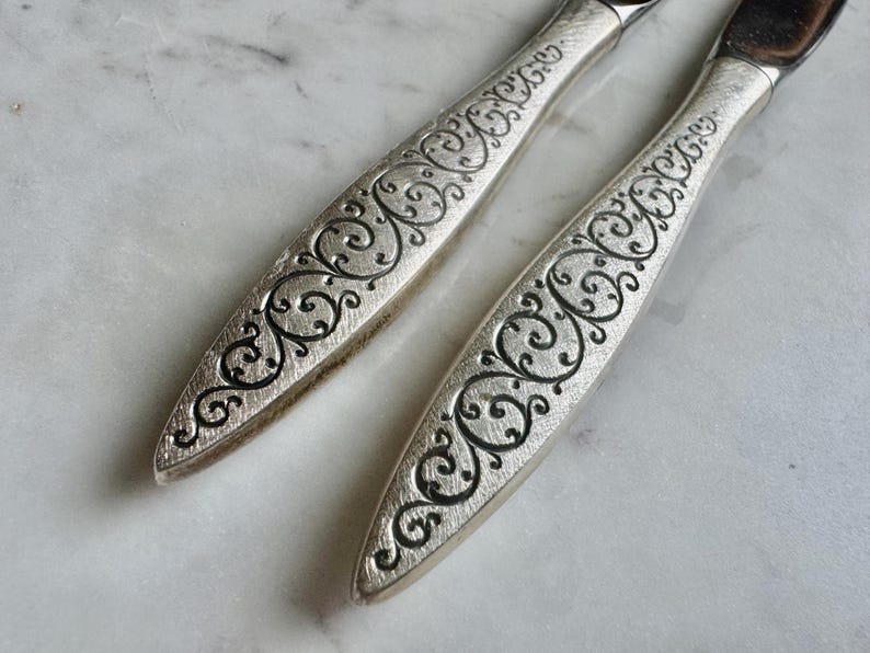 Wallace “Spanish Lace” Sterling Handle Knife – 1964 – Elegant Hollow Knife 画像 5