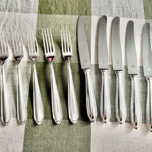 Vintage German Silverplate Flatware Set for 6 – Pierre Alain Box image 2