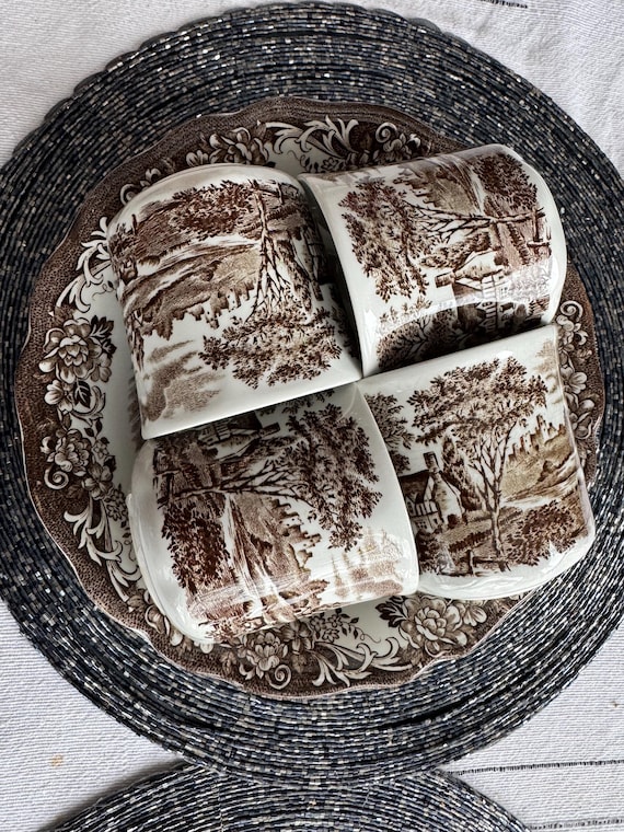 英国ヴィンテージ ロイヤルスタッフォードシャーTransferware トレイ 英国ヴィンテージ ロイヤルスタッフォードシャーTransferware トレイ