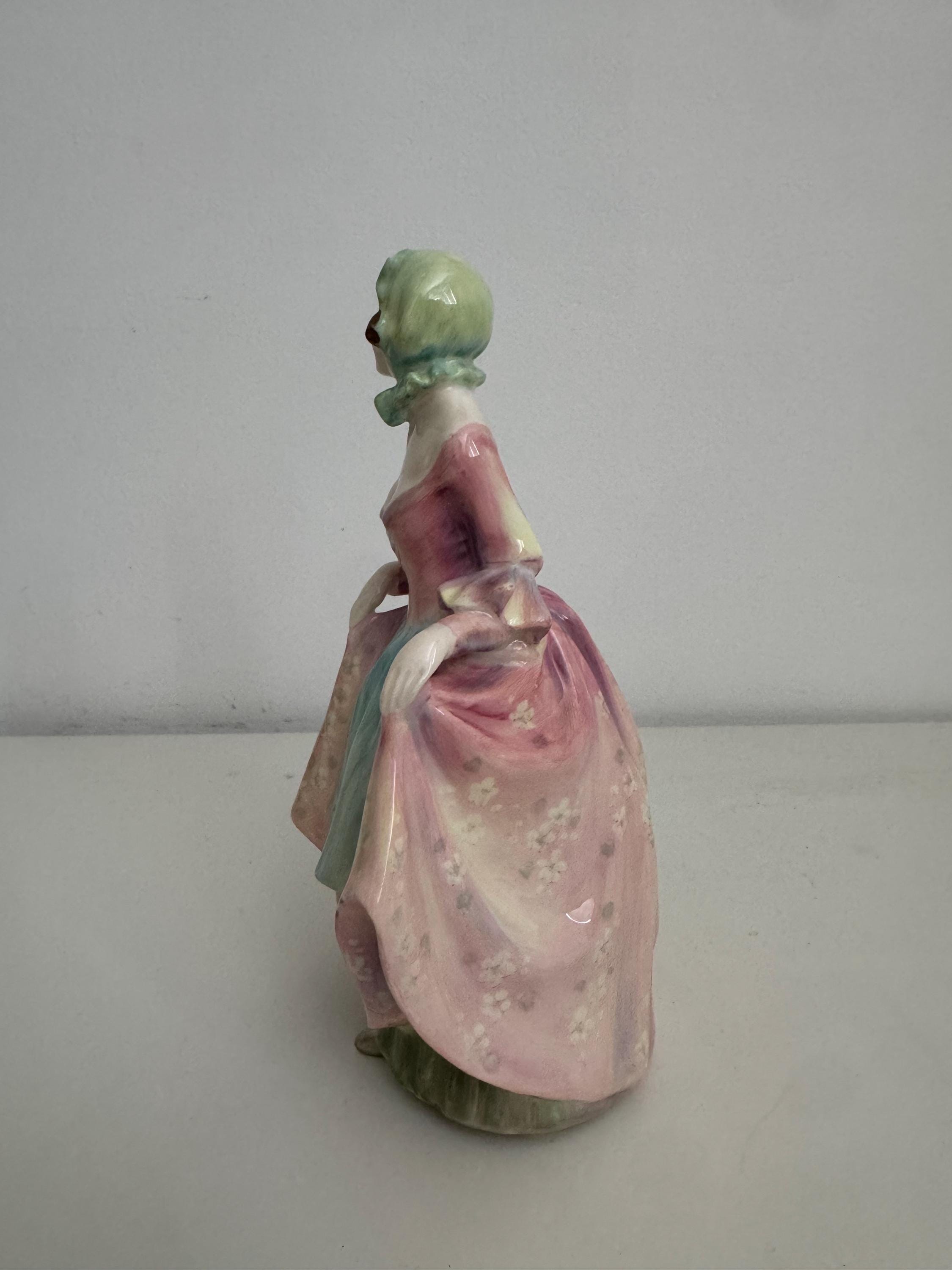 Vintage Royal Doulton Suzette HN 2026 Figurine Leslie Harradine 1949–1959 English Bone China Lady