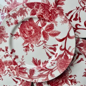 New Vintage Style Transferware - Dinner Plates 11” - Royal Stafford England bild 10
