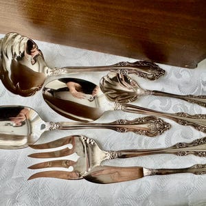 Artistry Vintage 1960+ Complete Silverplate Set for 8 Persons (46 items) — Optional Chest image 13