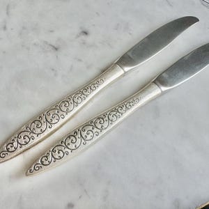 Wallace “Spanish Lace” Sterling Handle Knife – 1964 – Elegant Hollow Knife 画像 4