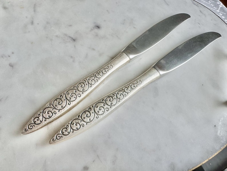 Wallace “Spanish Lace” Sterling Handle Knife – 1964 – Elegant Hollow Knife 画像 4