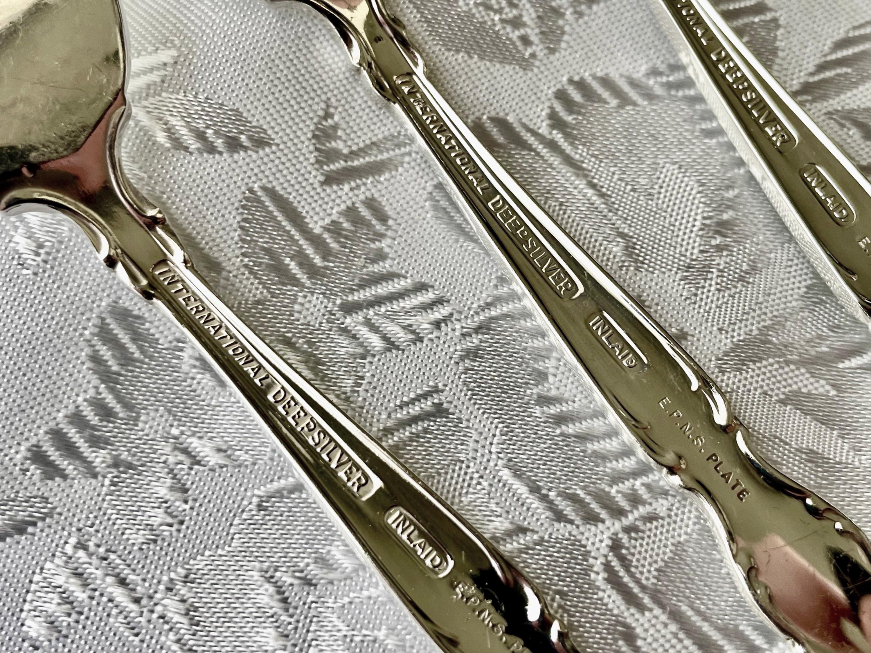 Vintage Wakefield Silverplate Serving Set — 8 Items, International Silver
