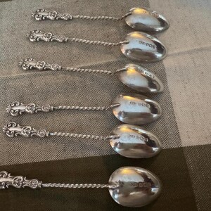 Antique & Vintage Sterling Silver Tea or Coffee Spoons – Sold Individually or in Sets 画像 8
