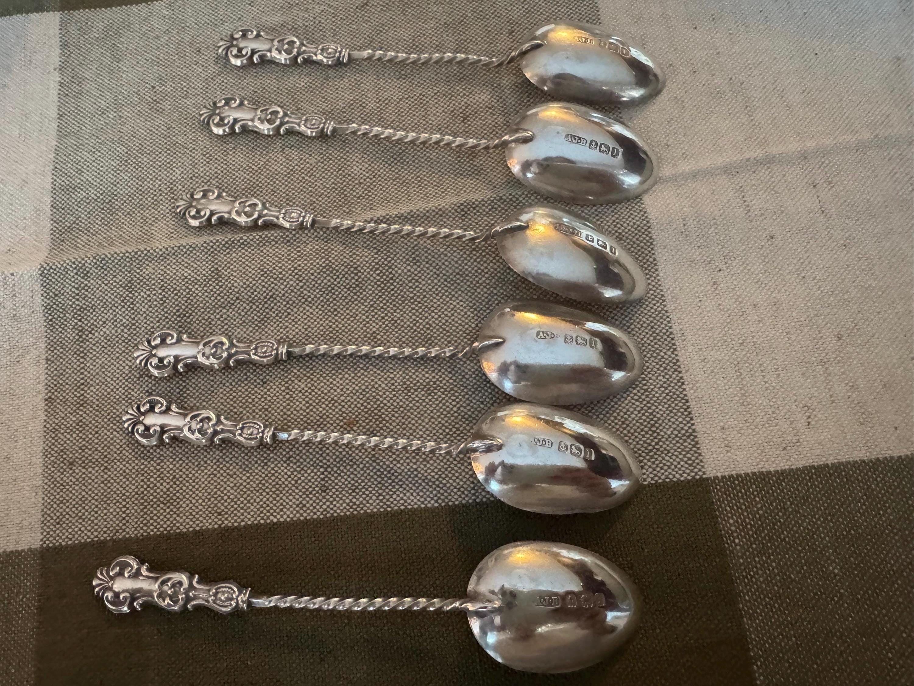 Antique & Vintage Sterling Silver Tea or Coffee Spoons – Sold Individually or in Sets